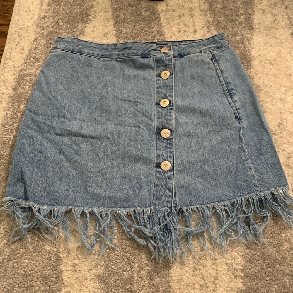 3x1 denim skirt